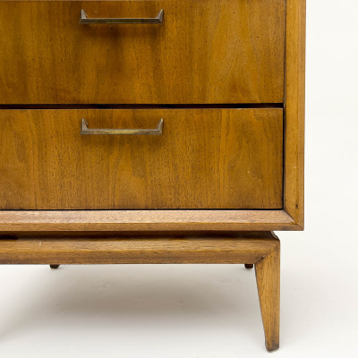Mid-Century Modern Broyhill Premier Walnut Semanier