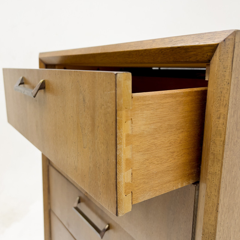 Mid-Century Modern Broyhill Premier Walnut Semanier