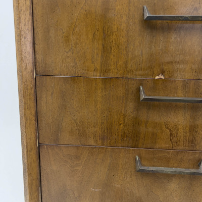 Mid-Century Modern Broyhill Premier Walnut Semanier