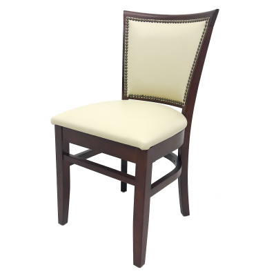 Contemporary Nailhead Trim Dining Chairs