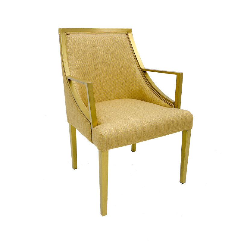 Contemporary Aluminum Accent Chair