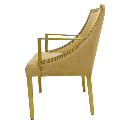 Contemporary Aluminum Accent Chair