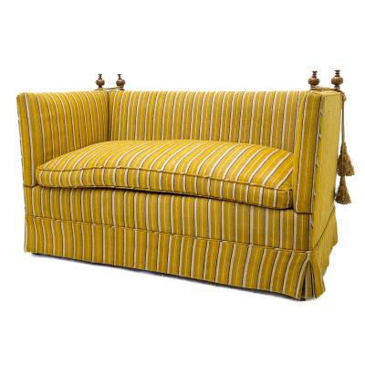 Image for Lot Yale R. Burge - Knole Drop Arm Settee