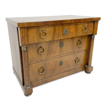 Image for Lot Baker Furniture - Empire Style Chest with Columns