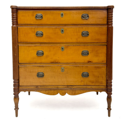 American Sheraton Chest