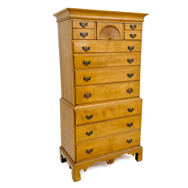 Dunlap Style Tall Chest