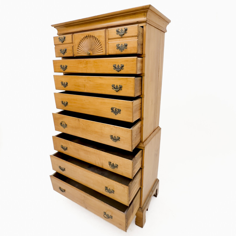 Dunlap Style Tall Chest