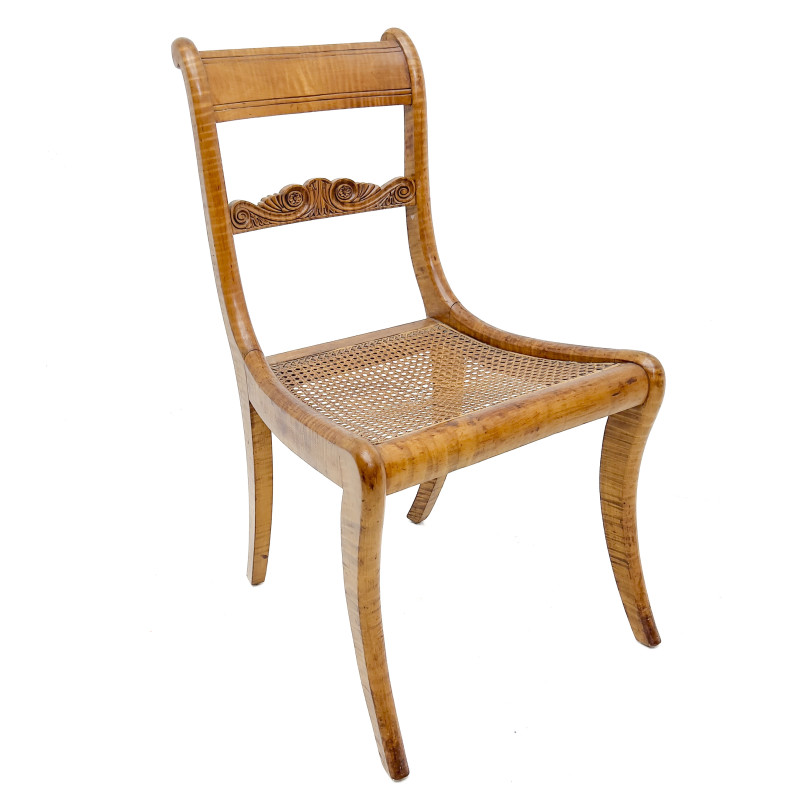 Sheraton Rope Twist Drop Leaf Table And Side Chair