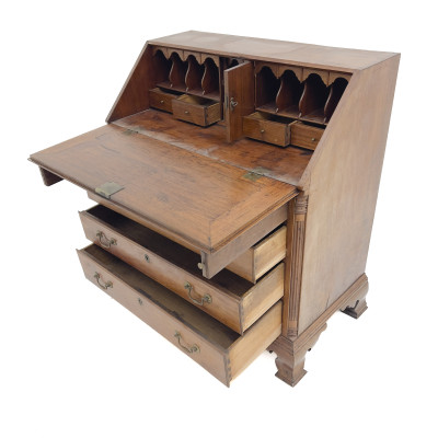 American Chippendale Slant Front Desk