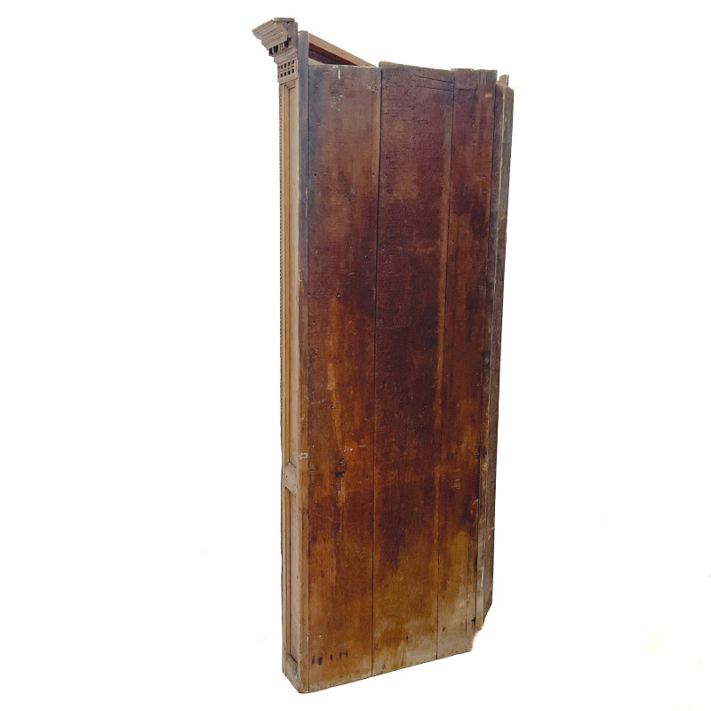 Antique American Pine Corner Cabinet