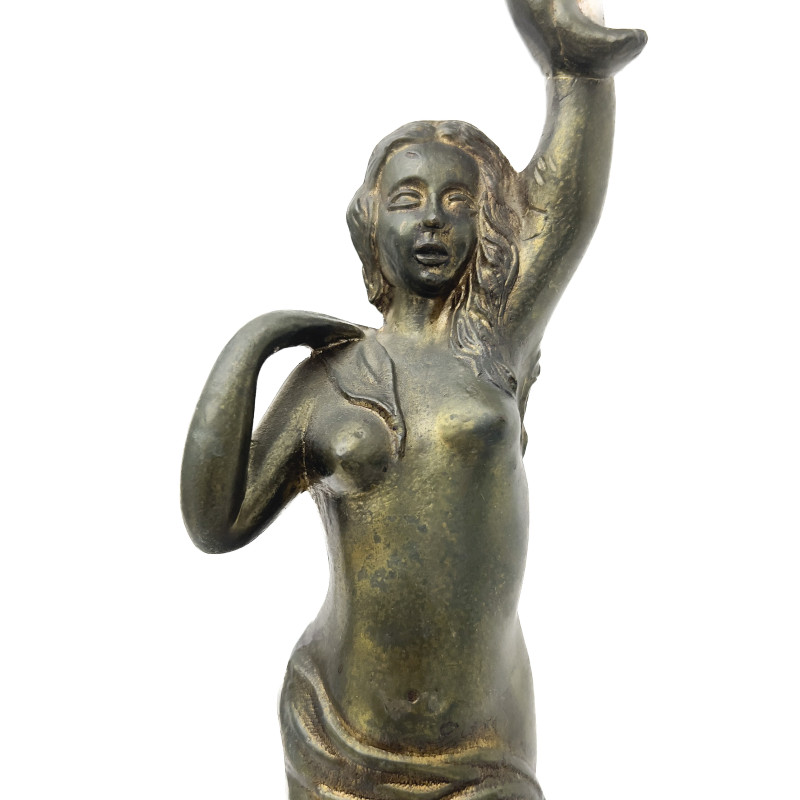 Art Nouveau Metal Table Lamps (2)