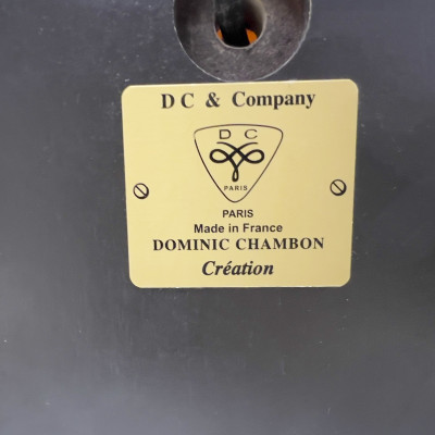 Dominic Chambon - A Pair of Contemporary Table Cube Lamps