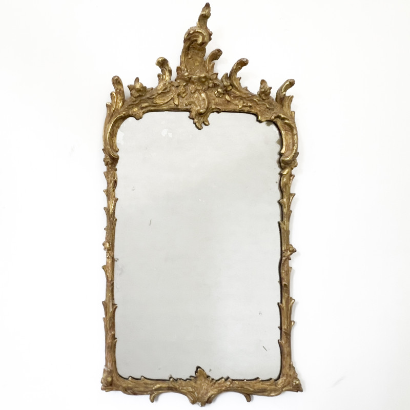 Louis XV Carved Gilt Wood Mirror