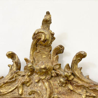 Louis XV Carved Gilt Wood Mirror