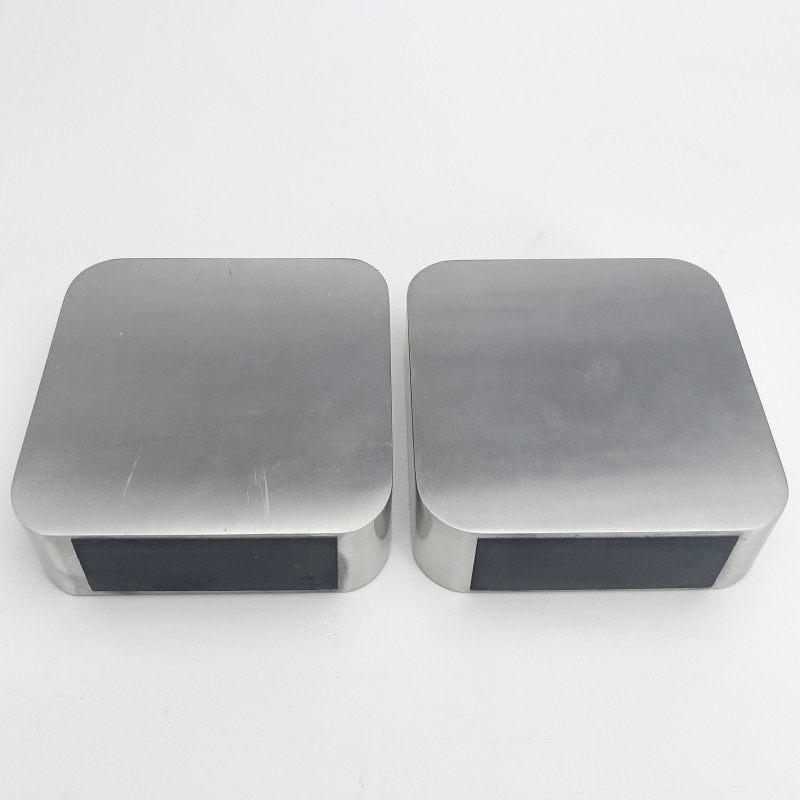 William Skarloff (Attributed) - Chrome Bookend Pair