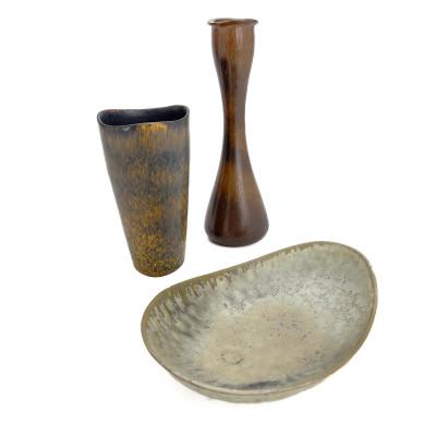 Image for Lot Rörstrand - Pottery Group Gunnar Nylund and Carl-Harry Stålhane (needs restoration)