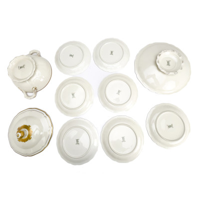Hutschenreuther - Tureen and Other China Pieces