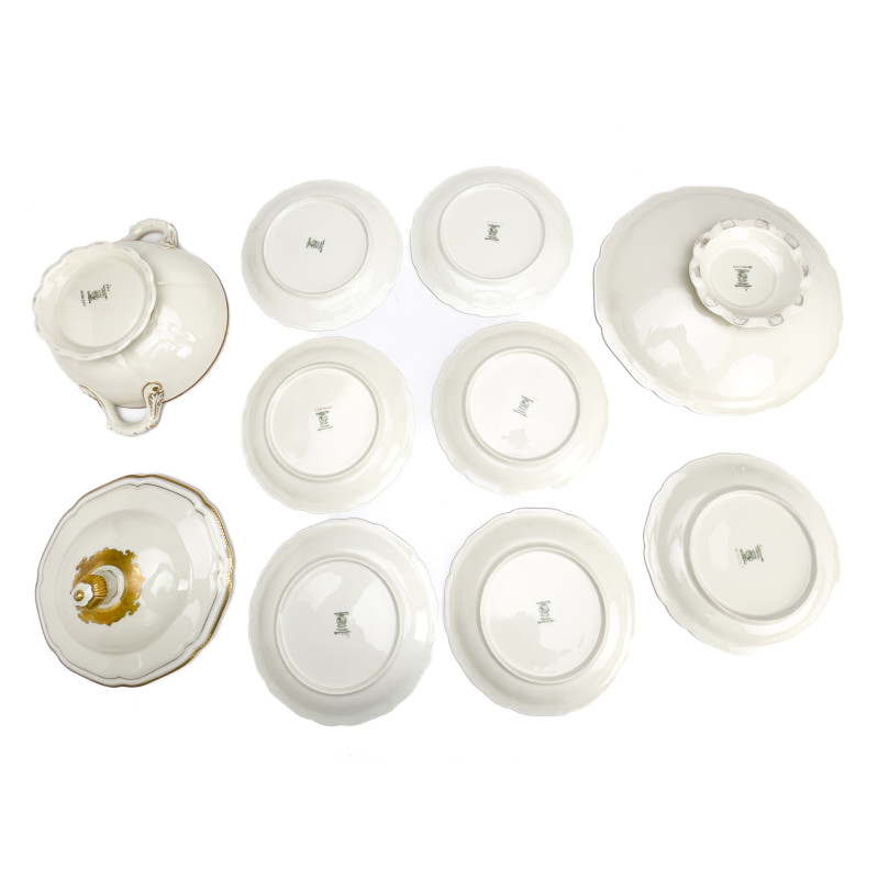 Hutschenreuther - Tureen and Other China Pieces