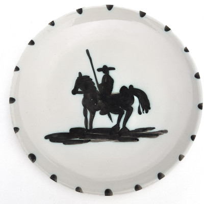 Image for Lot Pablo Picasso - Picador Madoura AR120 Ceramic Plate