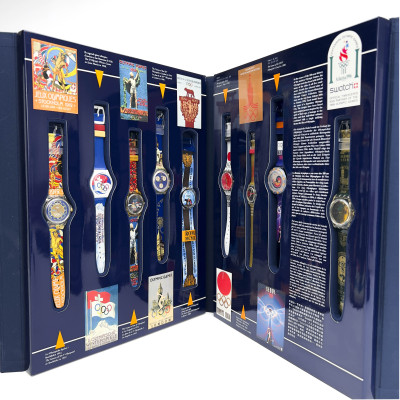 Image for Lot Swatch - Historical Olympic Games Collection & Official Timekeeper Watch