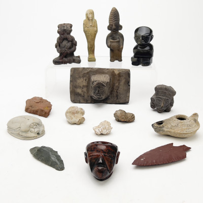Image for Lot Group of Antiquities, Ethnographic Objects and World Art