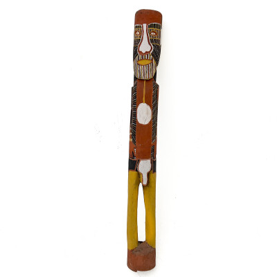 Image for Lot Australian Aboriginal Tiwi Ironwood Pukumani Totem Figure