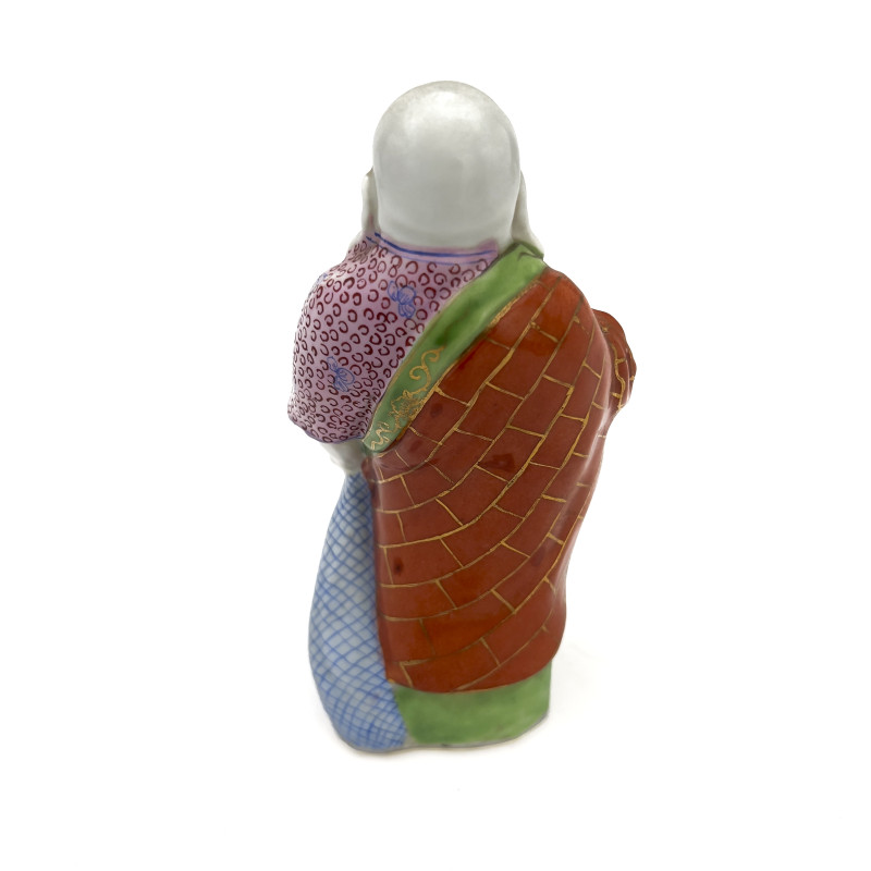 A Chinese Famille Rose Porcelain Standing Laughing Buddha