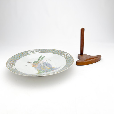 Chinese Famille Verte Dish