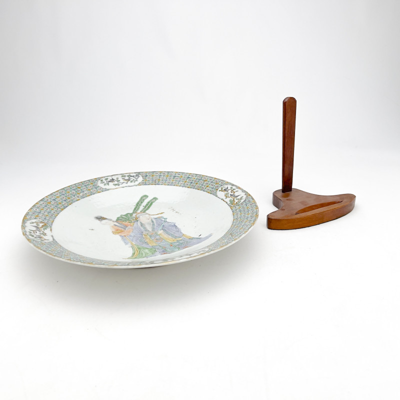Chinese Famille Verte Dish