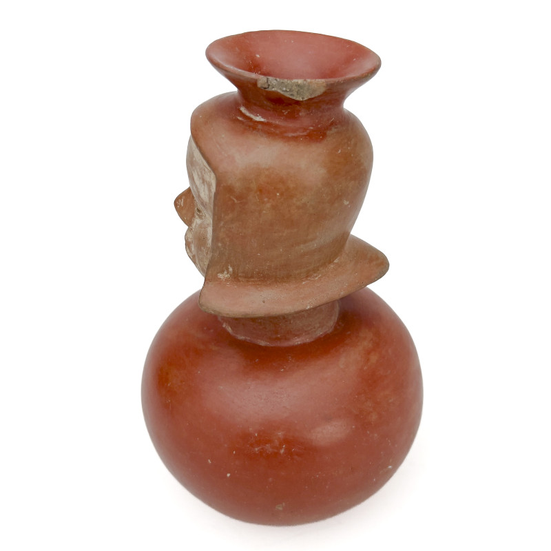 Pre-Columbian Colima Redware Effigy Vessel