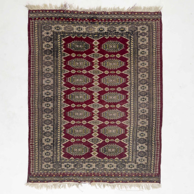A Pakistani Bokhara Wool Rug