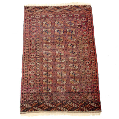 Image for Lot Antique Turkman Tekke Rug