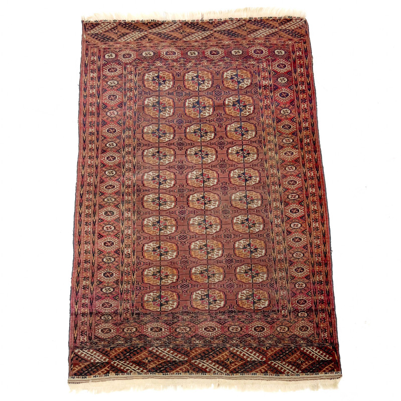 Antique Turkman Tekke Rug