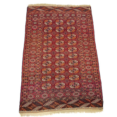 Antique Turkman Tekke Rug