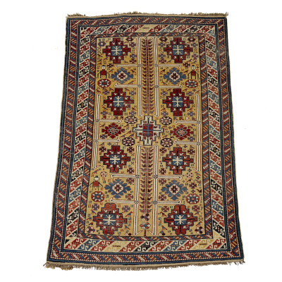Image for Lot Antique Caucasian Kuba Rug