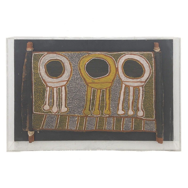 Tiwi Bark Painting
