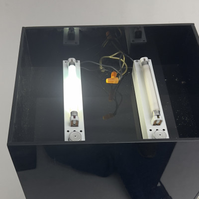 Mid-Century Modern Illuminated Acrylic Pedestal