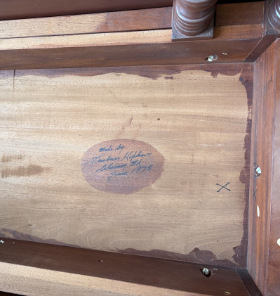 Regency Style Mahogany Banquet Table