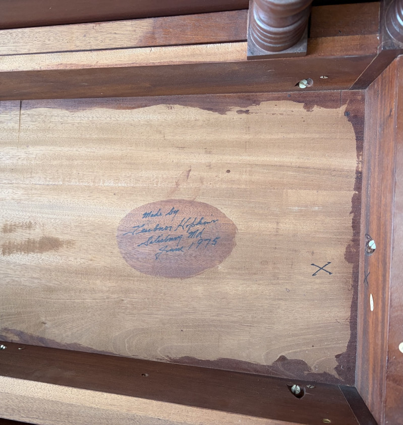 Regency Style Mahogany Banquet Table