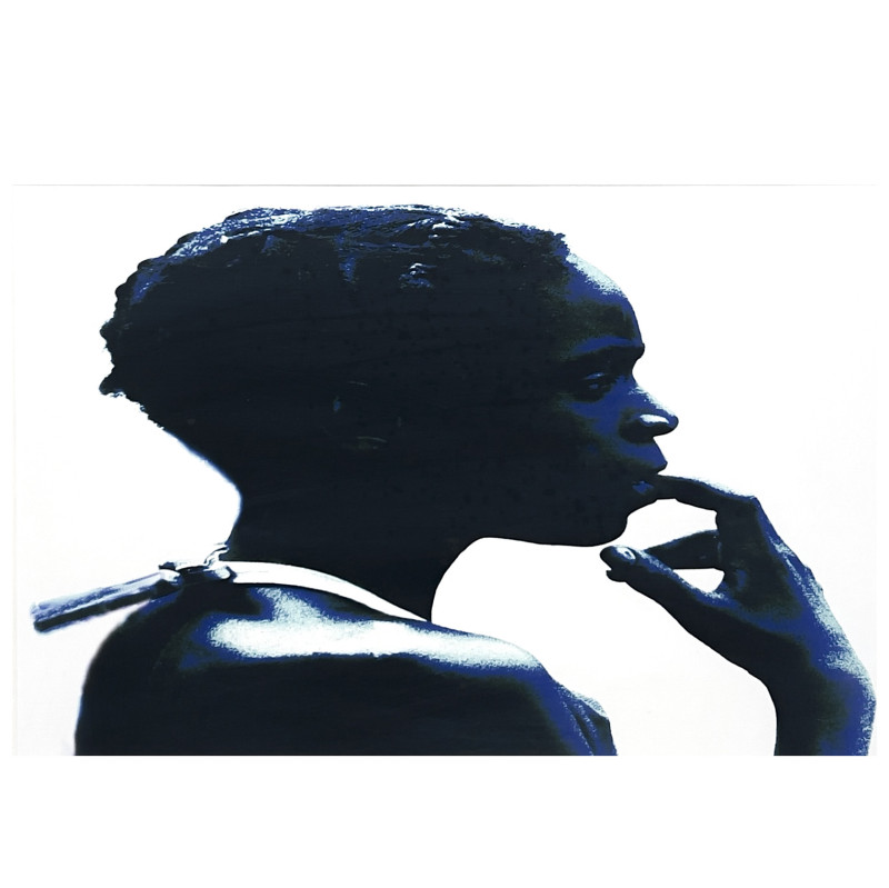 Alex Harsley - Untitled (Woman in Profile)