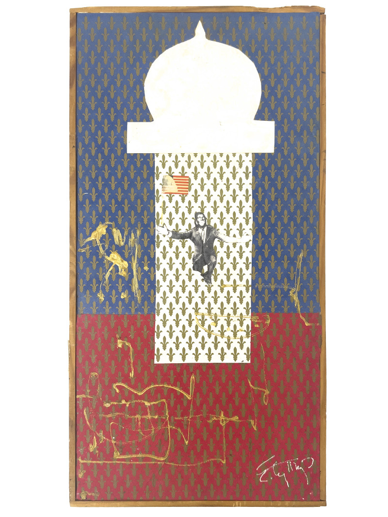 Ealy Mays - Untitled (Al Jolson-American Flag)