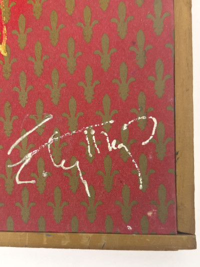 Ealy Mays - Untitled (Al Jolson-American Flag)