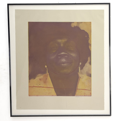 Sir Frank Bowling - Mother Approaching Sixty