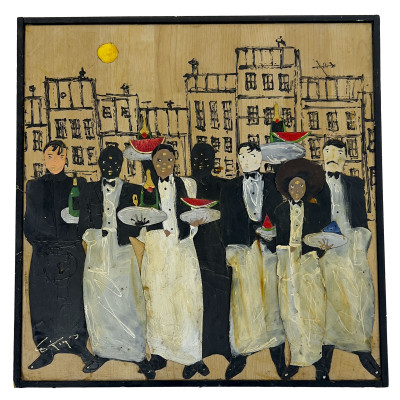 Image for Lot Ealy Mays - Untitled (Waiters)