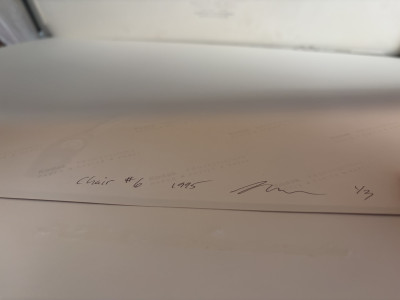 Sam Durant - Chair #6