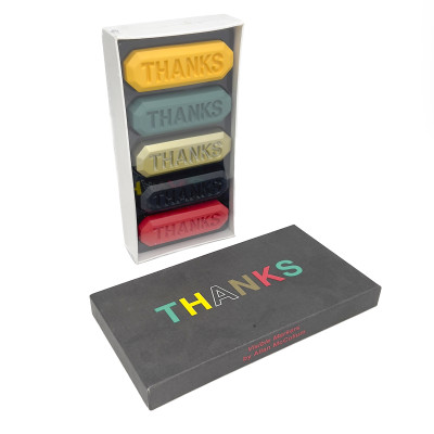 Image for Lot Allan McCollum - THANKS, Visible Markers (set of 5 bars)