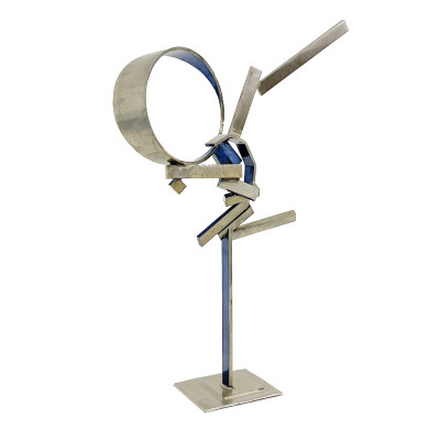Jacob Grossberg - Untitled "Drawing" (Forged Steel Sculpture)
