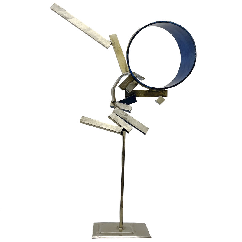 Jacob Grossberg - Untitled "Drawing" (Forged Steel Sculpture)