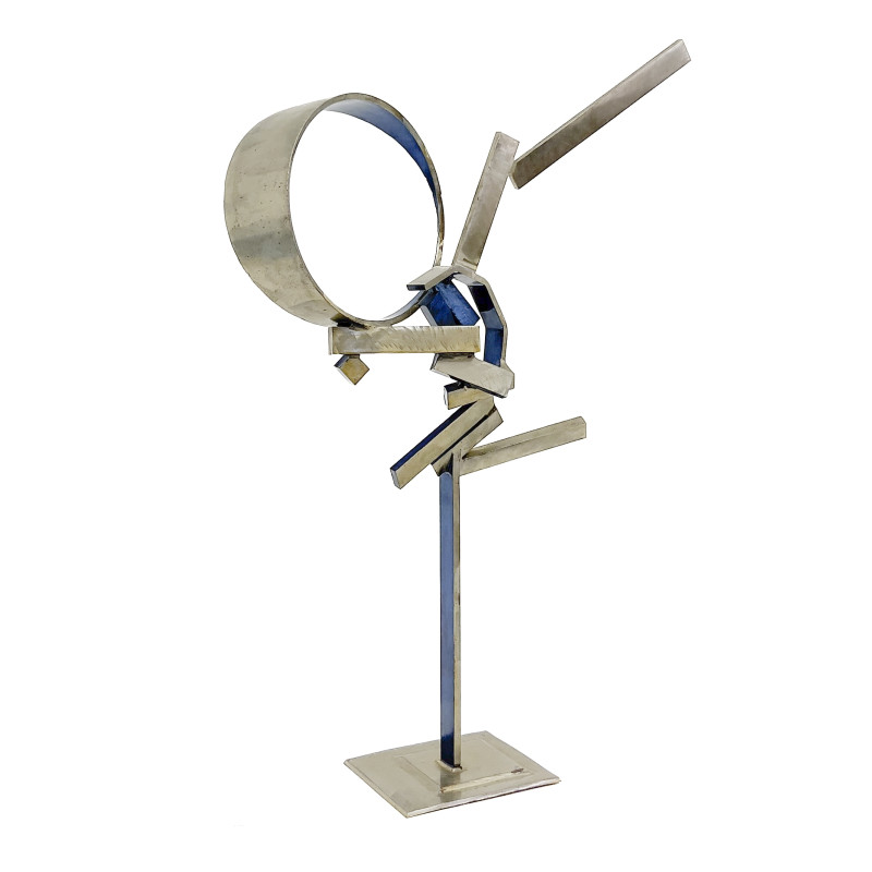 Jacob Grossberg - Untitled "Drawing" (Forged Steel Sculpture)