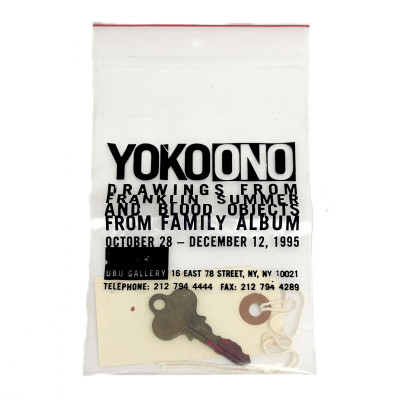 Image for Lot Yoko Ono - Blood object (Key)